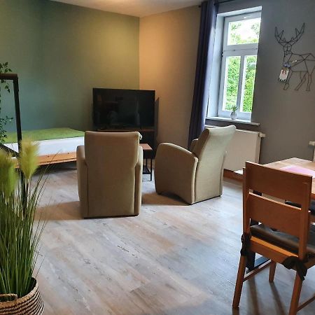 Apartments Und Bistro Zum Glasmacher Gehlberg Extérieur photo