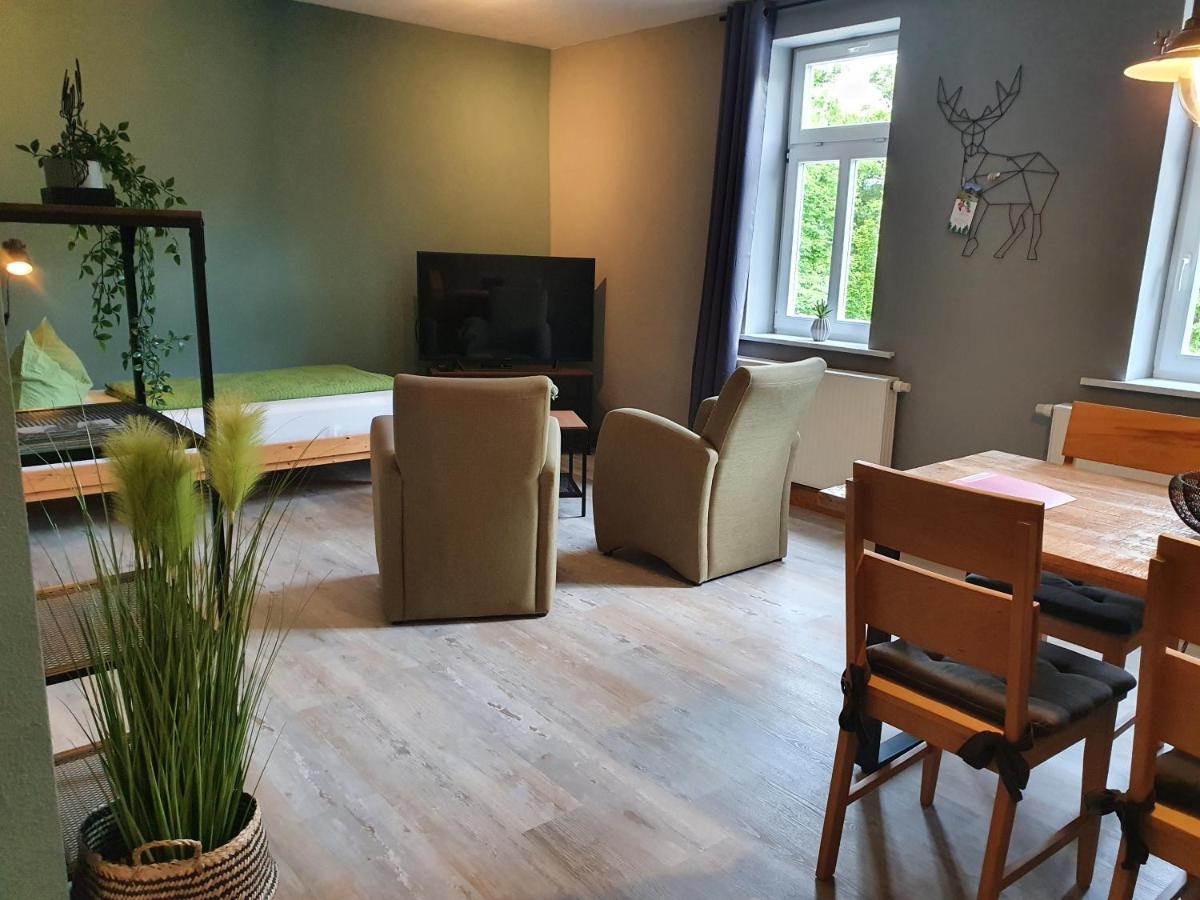 Apartments Und Bistro Zum Glasmacher Gehlberg Extérieur photo